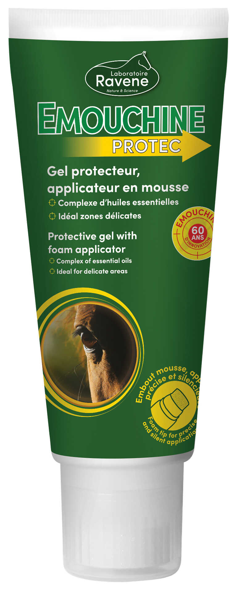 Émouchine Protec Gel RAVENE - embout mousse