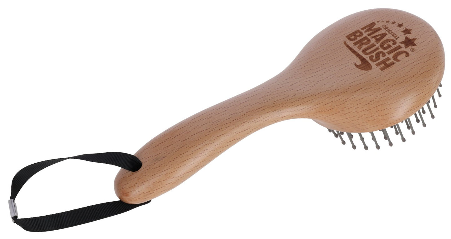 Brosse à crinière et queue en bois - MagicBrush