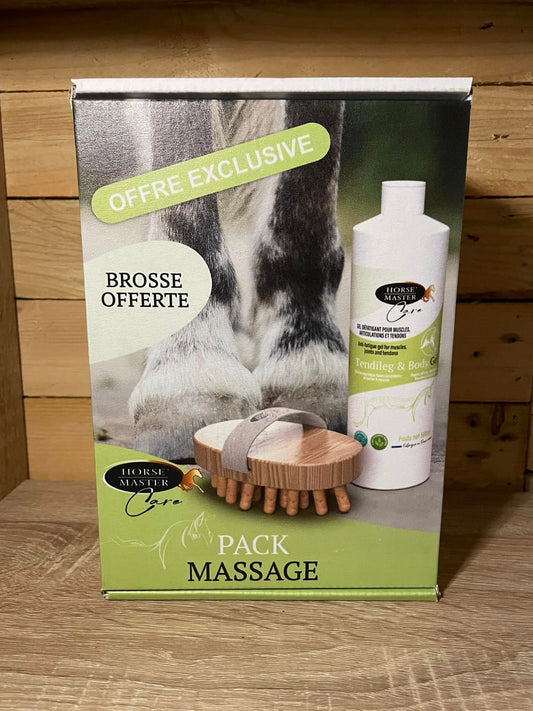 Tendileg & Body gel (Brosse de massage offerte !)
